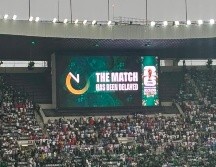 Una intensa tormenta con descargas eléctricas azotó a media tarde las inmediaciones del Estadio Ciudad de México. EL INFORMADOR/ P. GALLARDO.