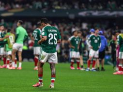 El Tricolor rozó la remontada ante un rival con diez hombres, pero el sueño mundialista terminó en casa. EL INFORMADOR/ A. NAVARRO.