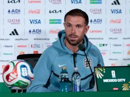 Aunque Jordan Henderson formó parte de la convocatoria para el duelo frente a México, permaneció en el banquillo durante todo el encuentro y no disputó ningún minuto. EFE/ José Méndez