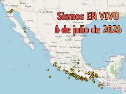 EN VIVO | Sismos en México | Lunes 6 de julio. ESPECIAL / SSN