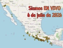 EN VIVO | Sismos en México | Lunes 6 de julio. ESPECIAL / SSN