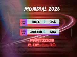 La actividad de los Octavos de Final de la Copa del Mundo ofrece una jornada con dos partidos que prometen mantener la atención de los aficionados de principio a fin.  ESPECIAL / CANVA