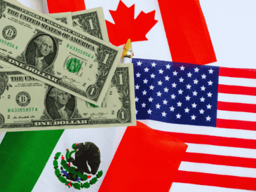 "La relación comercial con Estados Unidos no se va a terminar con la decisión de revisar el T-MEC cada año, son dos economías demasiado imbricadas", describe Petersen: ESPECIAL / CANVA