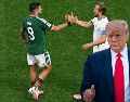 Esto dijo Trump del México vs Inglaterra en el que quedó fuera el equipo de Javier Aguirre. Xinhua / Li Muzi