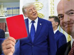 Trump revela llamada a la FIFA para solicitar revisión de la expulsión de Balogun. EFE / EPA / SHAWN THEW / POOL