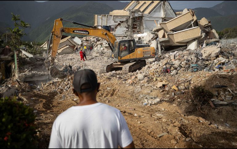 El doble terremoto es el más mortífero que ha vivido Venezuela en el último siglo.. EFE/R. Peña