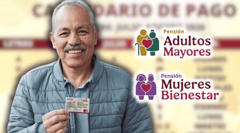 Conoce el calendario de pagos de la Pensión Bienestar 2026 para la semana del 13 al 17 de julio. ESPECIAL/Banco del Bienestar