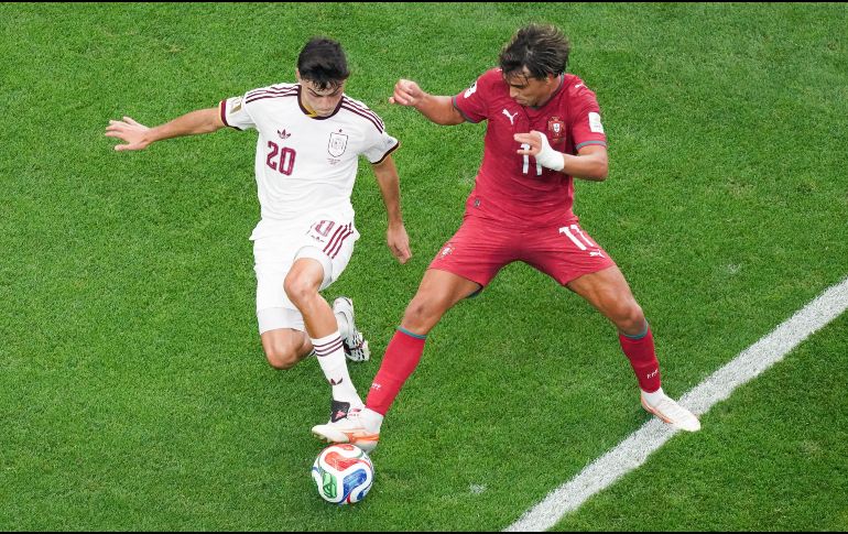 El resultado deja eliminado al equipo de Cristiano Ronaldo y clasifica a la Roja a la siguiente ronda. EFE / K. Fernández