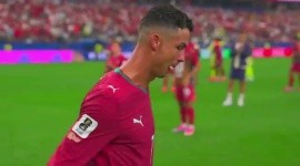 Cristiano Ronaldo entre lágrimas en lo que fue su último partido mundialista