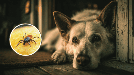 Si un perro adquiere la enfermedad, además de poner en riesgo su vida, puede convertirse en un reservorio que facilite el contacto de las garrapatas con las personas. CANVA