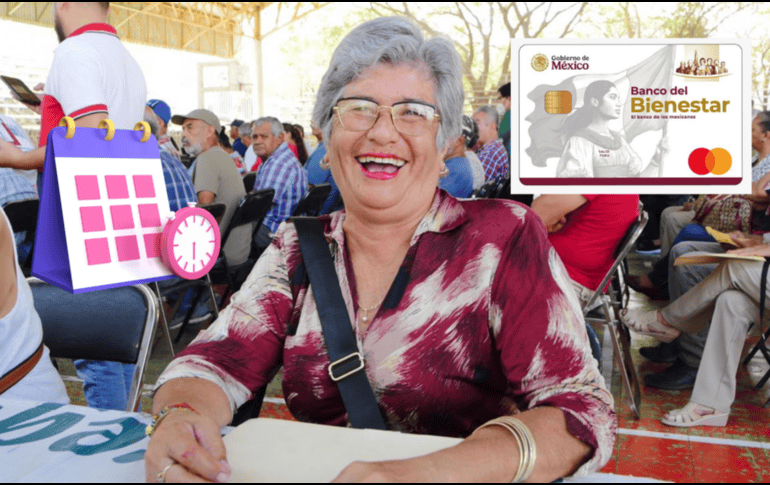 El apoyo para mujeres de 60 a 64 años es de tres mil 100 pesos bimestrales. SECRETARÍA DEL BIENESTAR