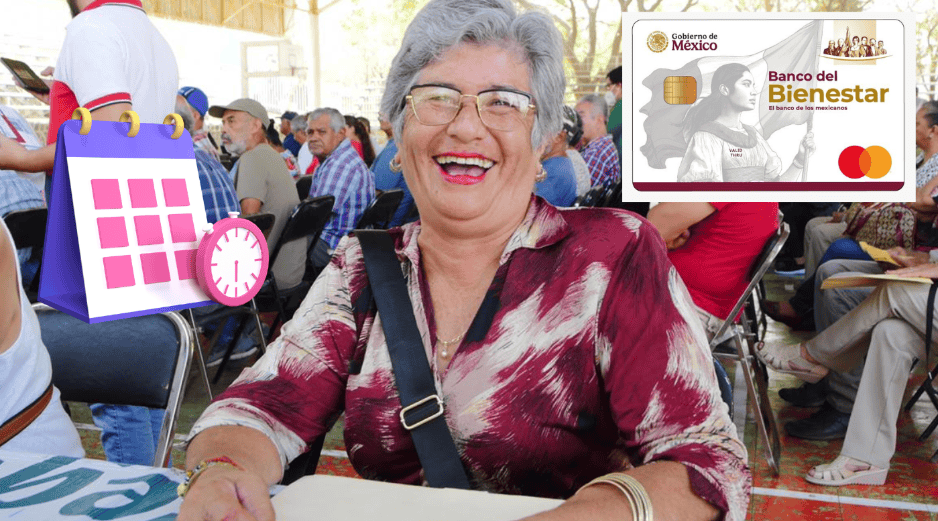 El apoyo para mujeres de 60 a 64 años es de tres mil 100 pesos bimestrales. SECRETARÍA DEL BIENESTAR