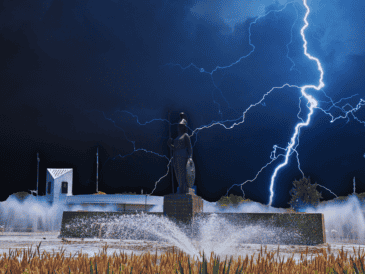 Se espera una probabilidad de lluvia que supera el ochenta por ciento en Guadalajara. ESPECIAL / CANVA
