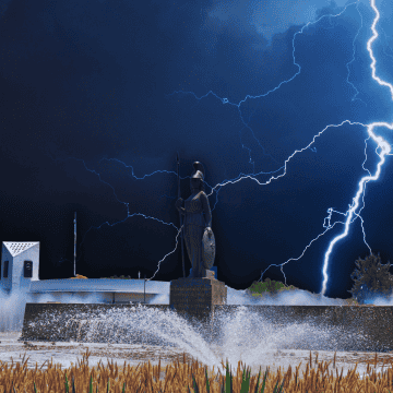 Se espera una probabilidad de lluvia que supera el ochenta por ciento en Guadalajara. ESPECIAL / CANVA