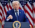 "¡Los aranceles están surtiendo efecto!", valoró el presidente Donald Trump en su red Truth Social. EFE/EPA/S. Thew