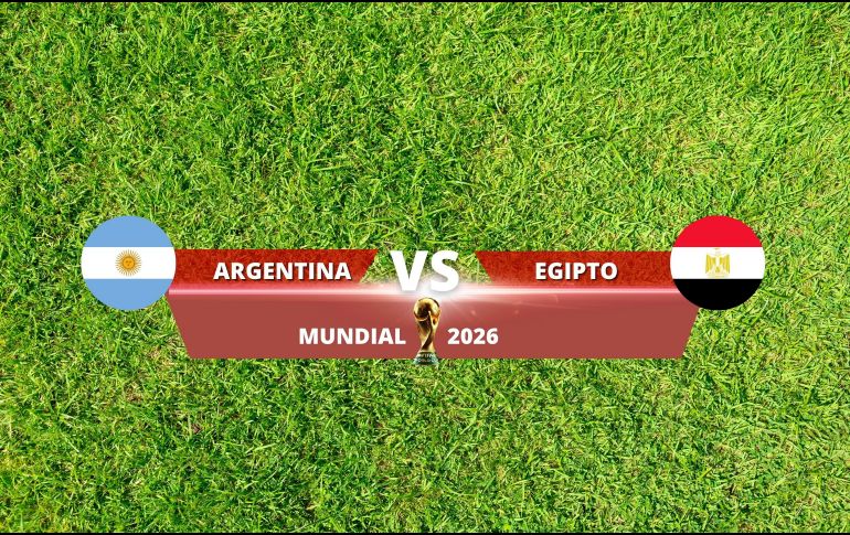 Argentina y Egipto se enfrentan este martes 7 de julio en Atlanta para definir a la selección que continuará su camino en la Copa del Mundo 2026.  ESPECIAL / CANVA
