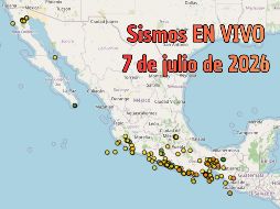 EN VIVO | Sismos en México | Martes 7 de julio. ESPECIAL / SSN