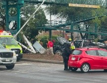 Al punto acudió personal de las aseguradoras para analizar el impacto de los daños. ESPECIAL