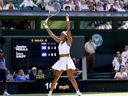 Es la sexta semifinal en un Grand Slam para Coco Gauff en su trigésima sexta victoria contra una jugadora top 10. EFE / T. Akmen