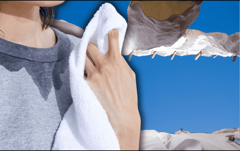 Descubre cómo eliminar manchas amarillentas de sudor de la ropa. ESPECIAL/Canva/Unsplash
