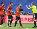 Exárbitros cuestionaron la decisión del VAR que anuló el segundo gol de Egipto ante Argentina en el Mundial 2026. AP/ E. S. Lesser.