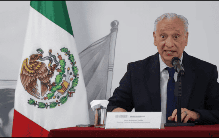 Víctor Rodríguez, titular de Pemex. SUN / EL ARCHIVO