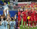 Argentina y Suiza definirán en Kansas City al último semifinalista tras superar con sufrimiento los Octavos de Final. EFE.