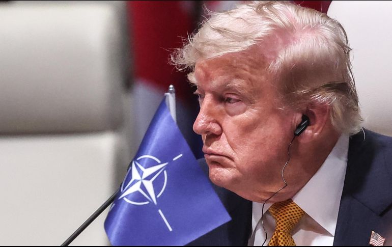 Donald Trump en la cumbre de la OTAN celebrada en Ankara, Turquía. EFE/F. Singer