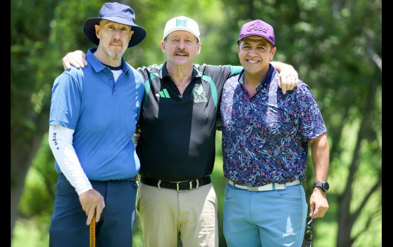 John Brennan, Mark Eager y Maximiliano Siordia. GENTE BIEN JALISCO / C. Jimeno
