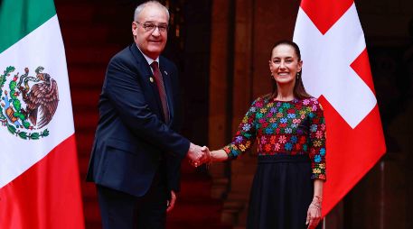 México y Suiza celebraron 80 años de relaciones diplomáticas con acuerdos para reforzar inversiones, comercio y proyectos de innovación. SUN/D. Sánchez