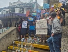 Los manifestantes exigieron realizar monitoreos independientes, transparentes y periódicos sobre la calidad del agua con resultados públicos, de forma que sean accesibles y claros para la ciudadanía. EL INFORMADOR / O. González