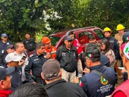Las personas quedaron atrapadas debido al incremento del caudal del río subterráneo. SUN/ESPECIAL
