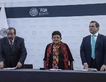 Ernestina Godoy Ramos, fiscal general de la República, en una rueda de prensa celebrada este miércoles en la Ciudad de México. SUN/G. Pano