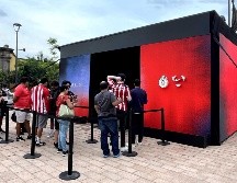 Nike organizó una activación especial en Guadalajara para que un grupo de aficionados pudiera conocer de cerca los nuevos uniformes. EL INFORMADOR / F. RAMIREZ
