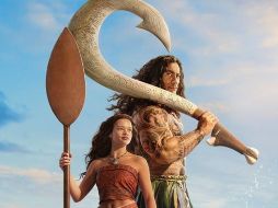 Catherine Laga’aia da vida a “Moana” y “Maui” es  interpretado por Dwayne Johnson. ESPECIAL