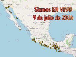 EN VIVO | Sismos en México | Jueves 9 de julio. ESPECIAL / SSN