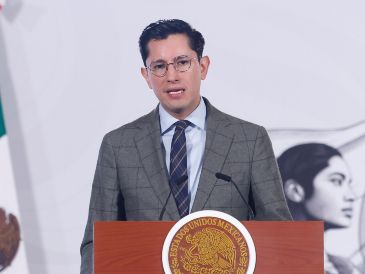 Roberto Velasco dijo que Claudia Sheinbaum "ha instruido que iniciemos acciones legales contundentes para responder a esta tragedia tan dolorosa que estamos viendo". EFE / S. Gutiérrez