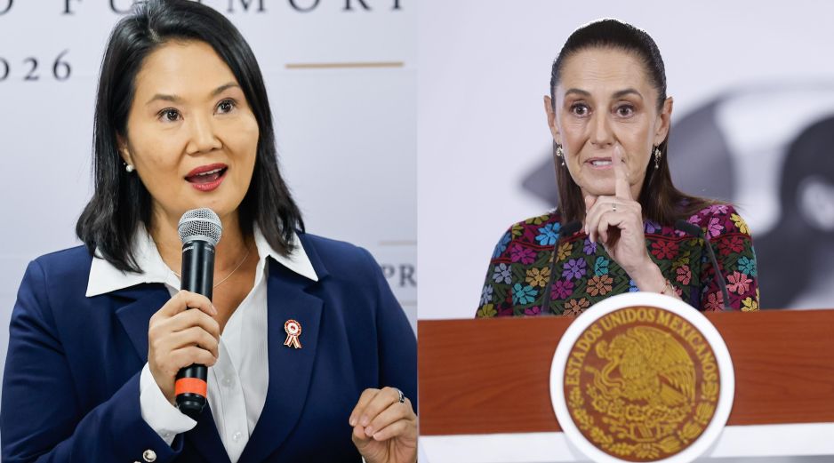 Este miércoles, Sheinbaum afirmó que hasta ahora no ha tenido comunicación con Fujimori. EFE / AP / ARCHIVO