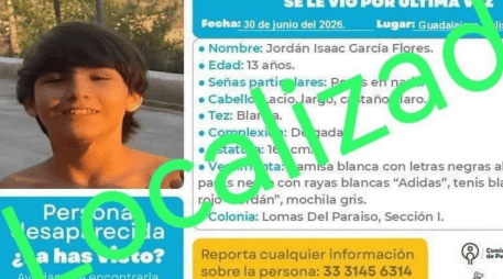 Familiares y amigos solicitaron apoyo de la ciudadanía y realizaron una manifestación el pasado sábado para exigir a las autoridades la localización de los adolescentes. ESPECIAL / FISCALÍA DEL ESTADO
