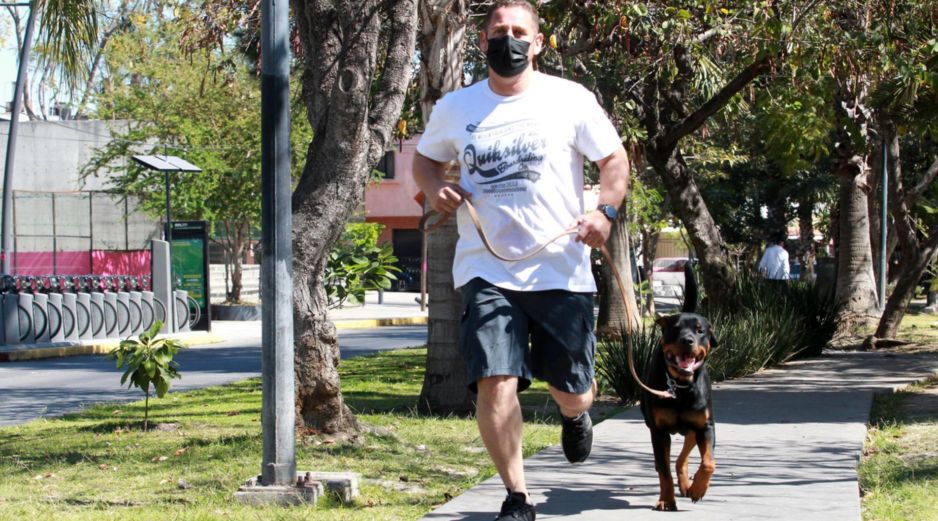 El calentamiento previo y la hidratación constante son reglas de oro antes de correr con tu perro. EL INFORMADOR / ARCHIVO