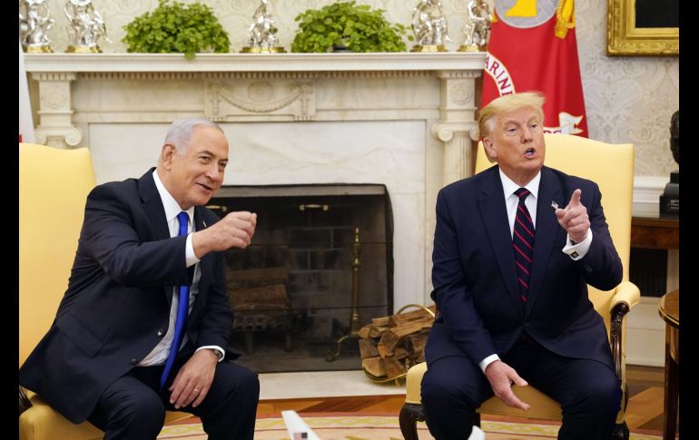 Netanyahu y Trump mantienen una relación cercana y a menudo sostienen llamadas telefónicas. AP/ARCHIVO