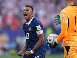 Mbappé anota el primero de la ventaja contra Marruecos. IMAGO7/ R. VADILLO