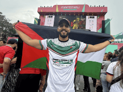 Bachit, un palestino que desde hace año y medio vive en Guadalajara. EL INFORMADOR / F. RAMIREZ