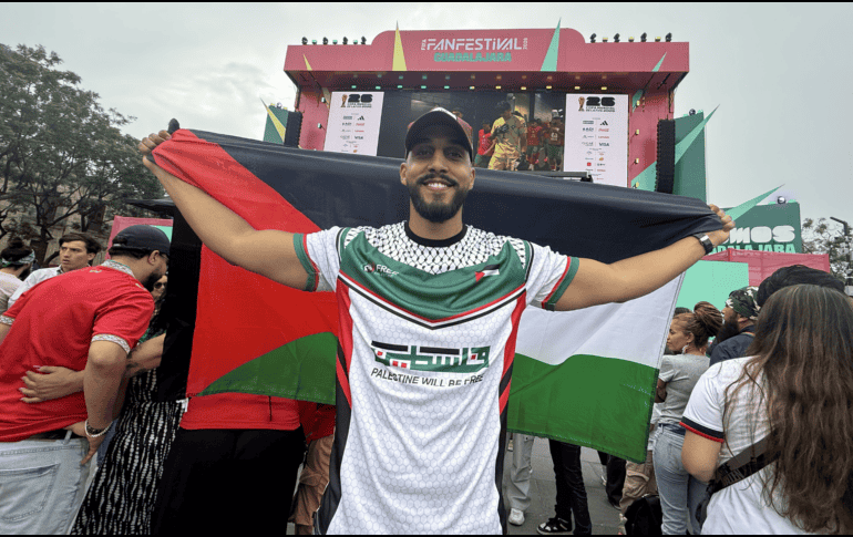 Bachit, un palestino que desde hace año y medio vive en Guadalajara. EL INFORMADOR / F. RAMIREZ