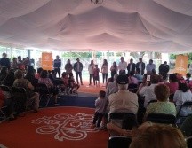 “En Guadalajara nos importa arreglar estos espacios porque es una forma de cuidar de ustedes y cuidar de nuestras niñas y niños. Pero también es una forma de cuidar de todas y todos”. AYUNTAMIENTO DE GUADALAJARA
