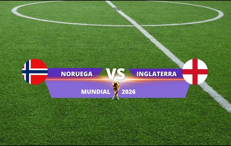 Noruega e Inglaterra disputan en Miami un lugar entre los cuatro mejores del Mundial 2026. ESPECIAL / CANVA