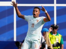 Kylian Mbappé de Francia celebra tras abrir el marcador ante Marruecos en los Cuartos de Final del Mundial 2026. AP/C. Krupa