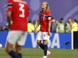 Erling Haaland se ha convertido en el nuevo ídolo de la afición mexicana en el Mundial 2026. EFE/EPA/W. Oliver