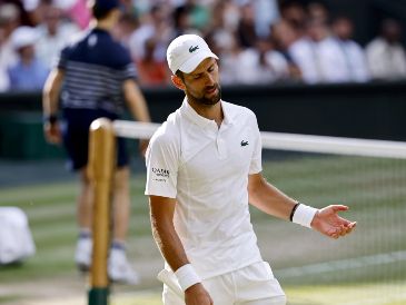 Djokovic tendrá que esperar al siguiente Grand Slam para alcanzar el título 25 de su carrera. EFE / T. Akmen
