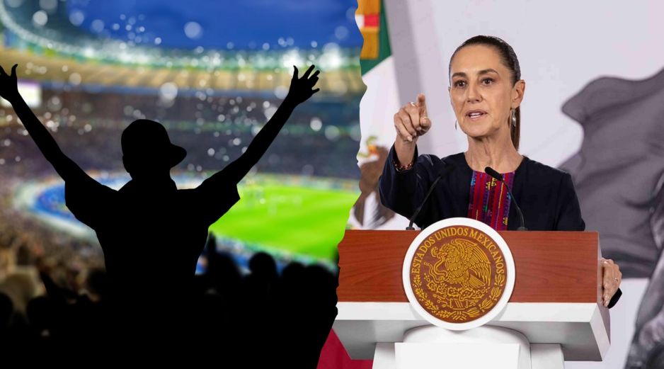 Claudia Sheinbaum dijo haber leído sobre las peticiones que comenzaron a difundirse en redes sociales para que México busque nuevamente la sede mundialista, en el marco de la rotación de la FIFA entre confederaciones. ESPECIAL, SUN / H. Salvador y CANVA